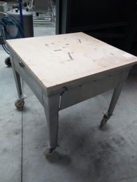 Mobile ertalon table 